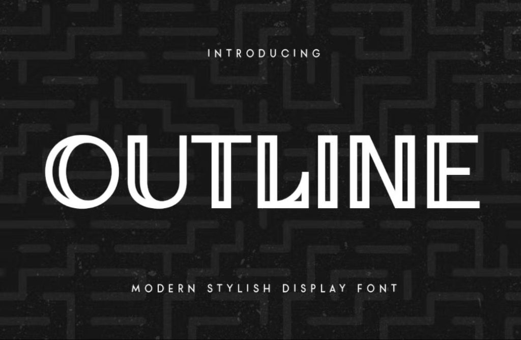 Modern Stylish Display Typefaces