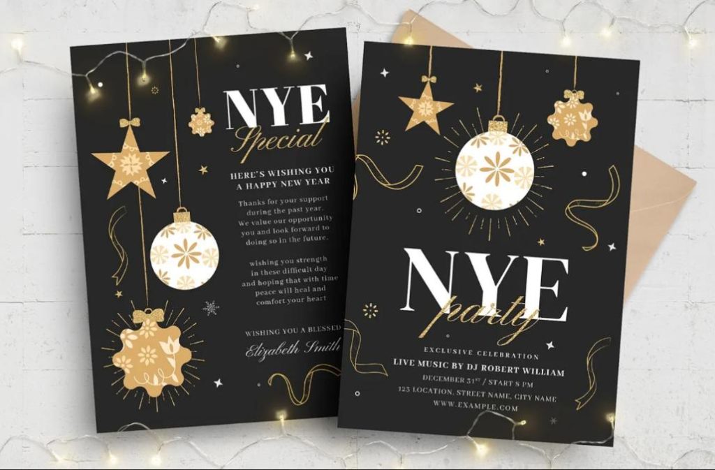 New Year Party Celebration Flyer
