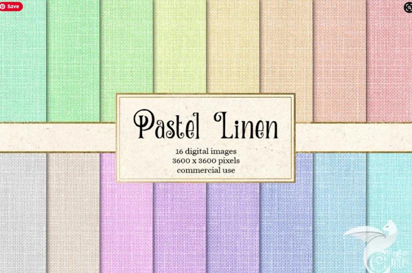 Pastel Linen Backgrounds Set
