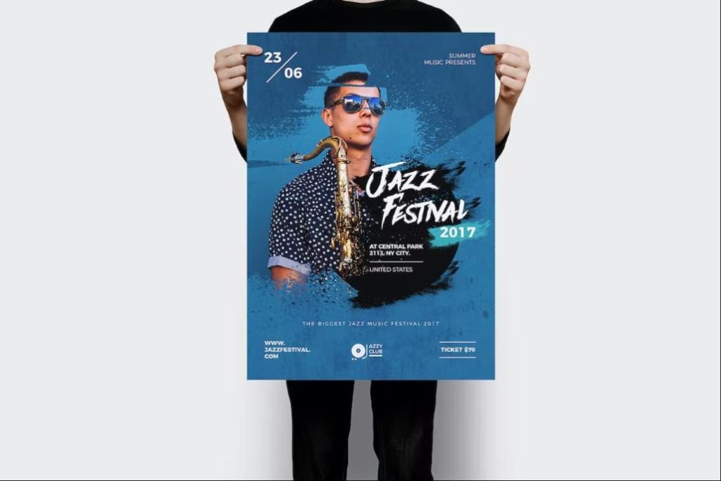 Print Ready Jazz Festival Poster