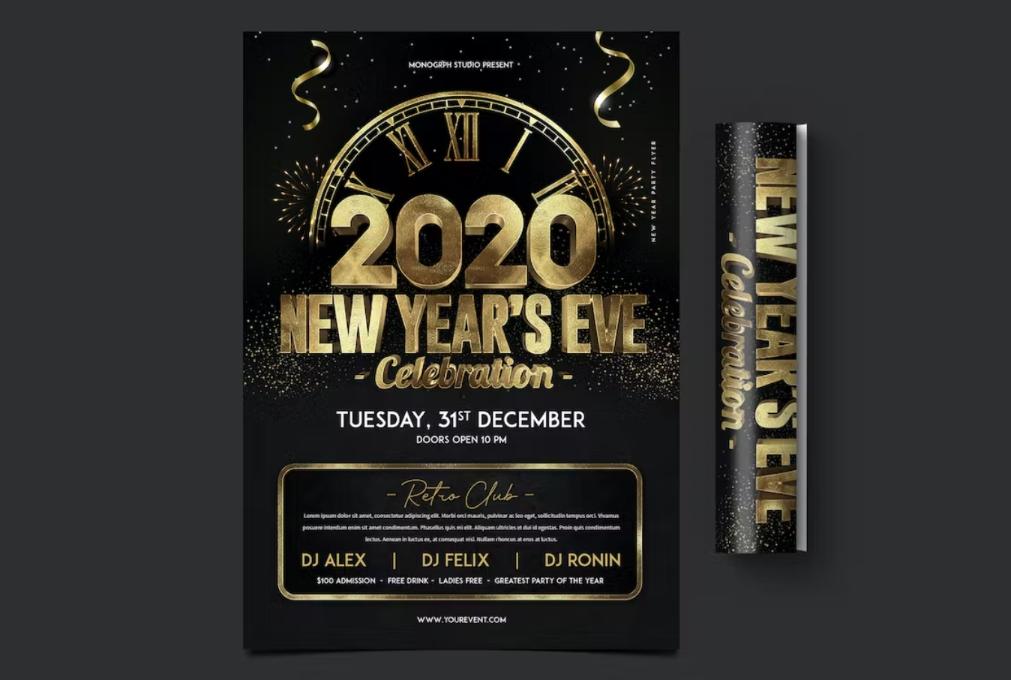 Print Ready Party Flyer Template