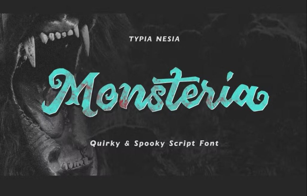 Quirky and Spooky Script