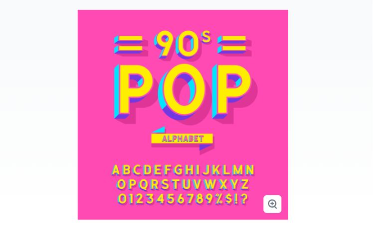 Retro Pop Style Fonts