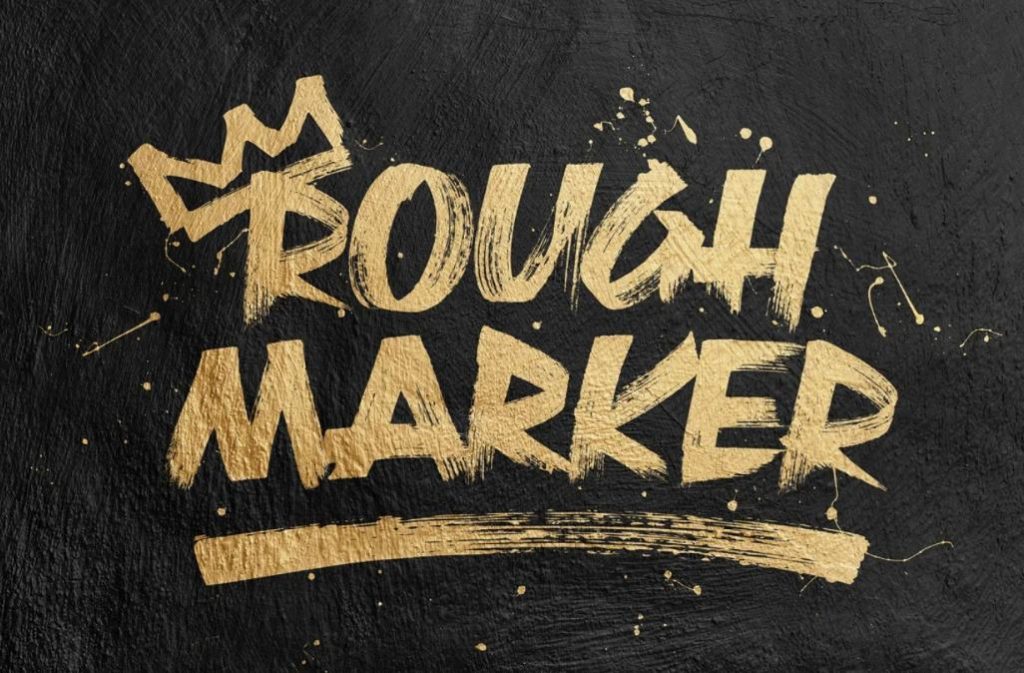 Rough Market Style Display Font