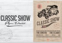 Classic car Show Flyer