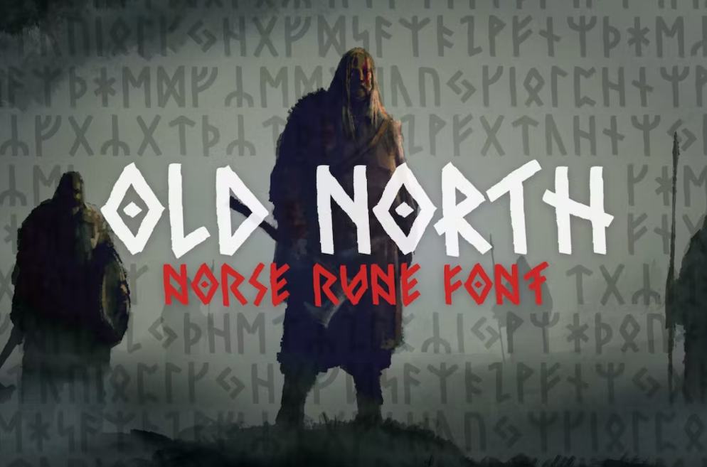 Rustic Norse Rune Font