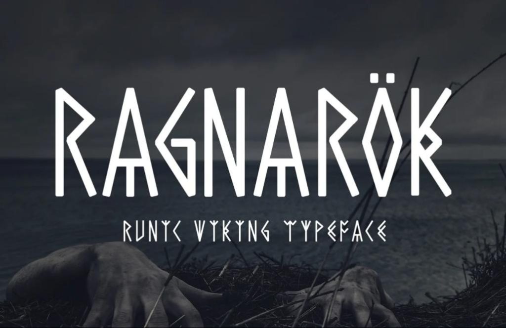 Rustic Viking Display fonts