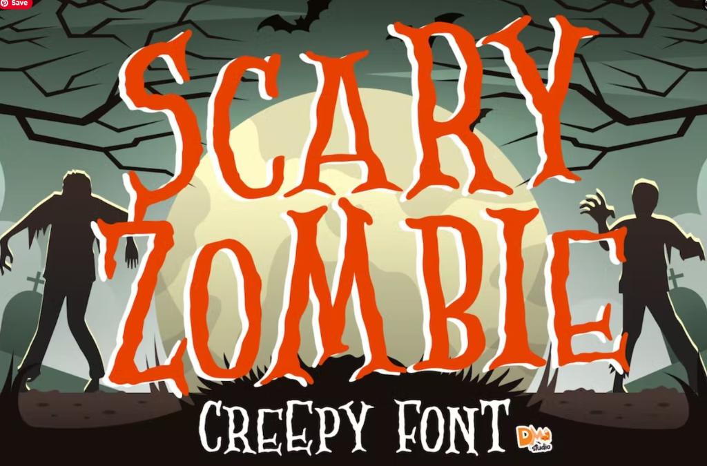Scary Zombie Style Fonts