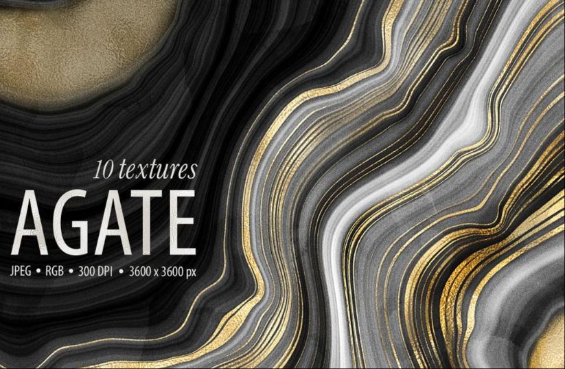 10 Agate Marble Textures