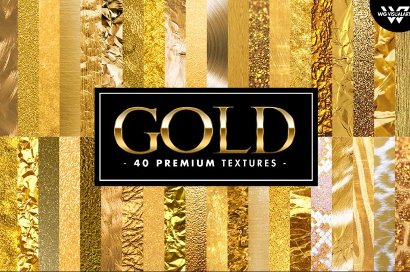 40 Premium Gold Textures