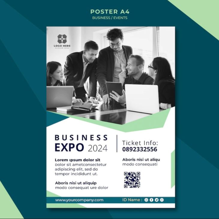 A4 Business Expo Flyer