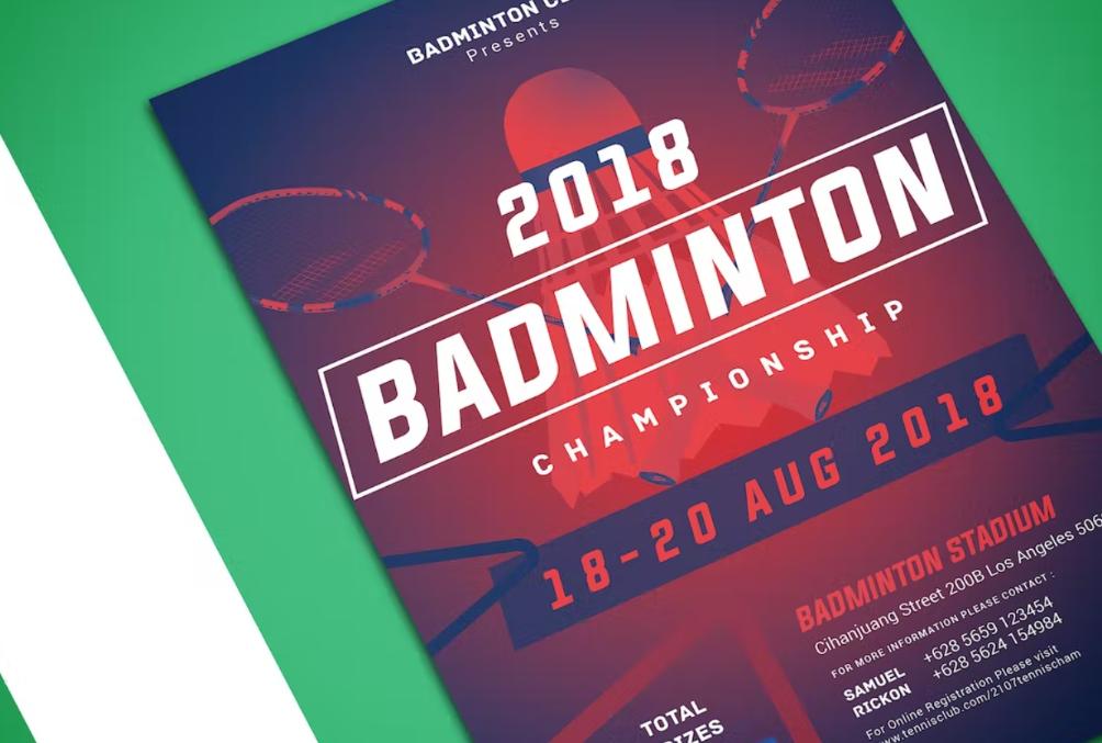 A4 Championship Flyer Template