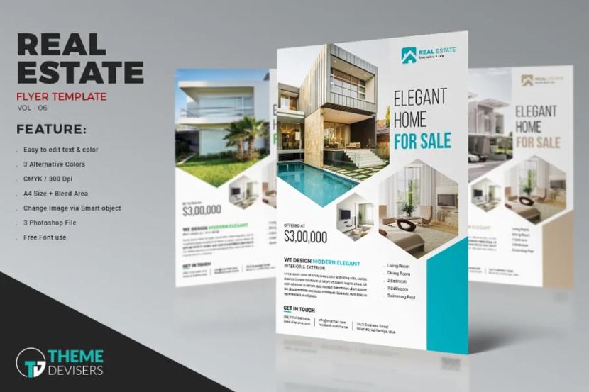 Corporate Real Estate Poster Design