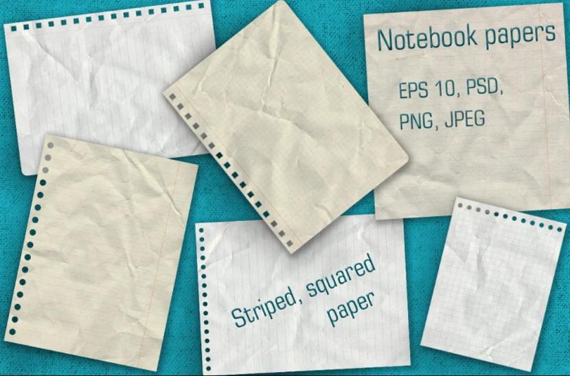 Create Notebook Paper Backgrounds