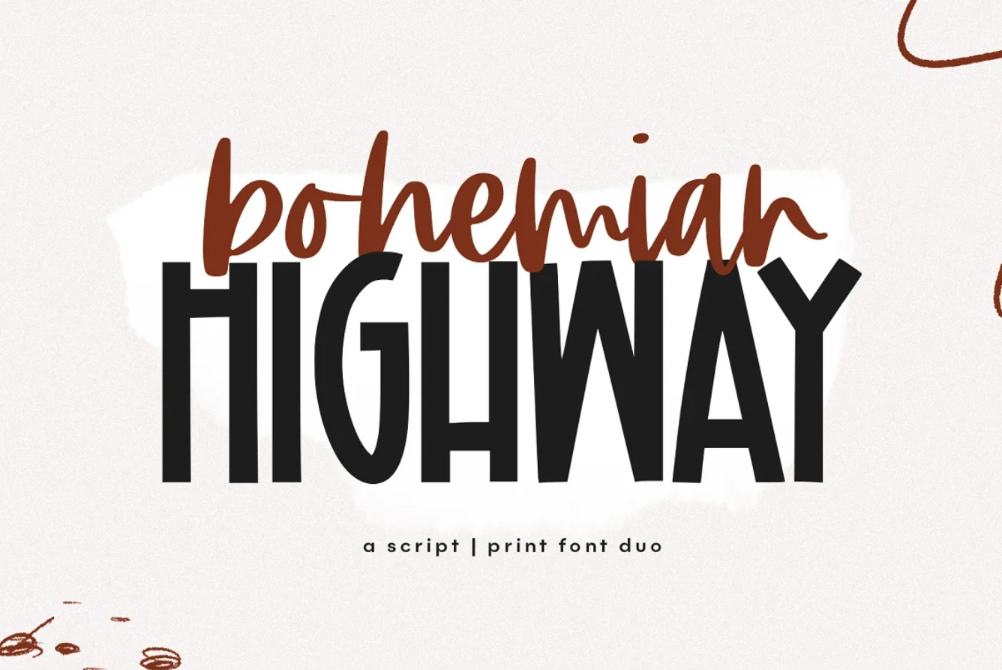 Cute Bold and Script Typefaces