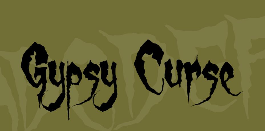 Free Scary Display Font