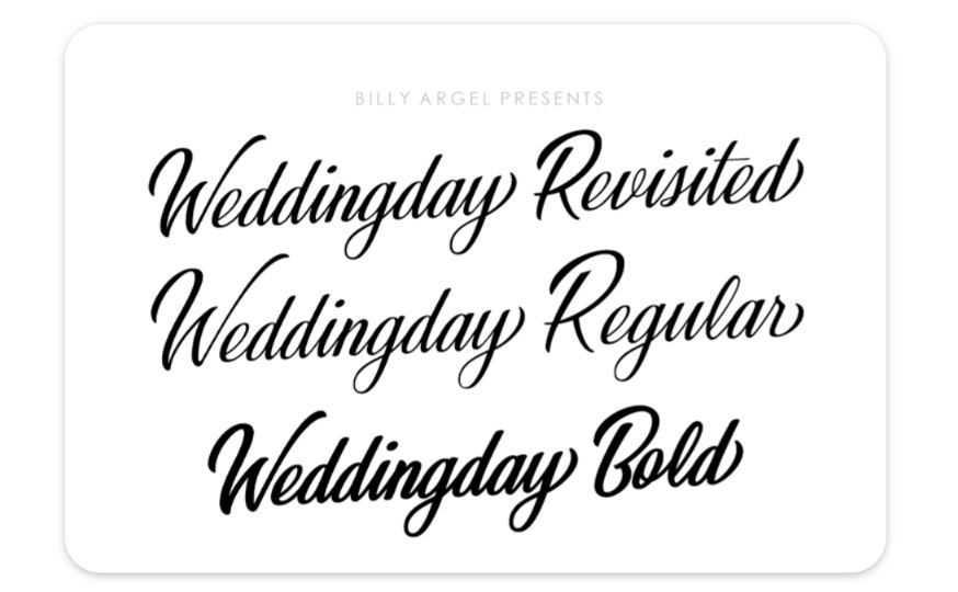Free Wedding Card Font