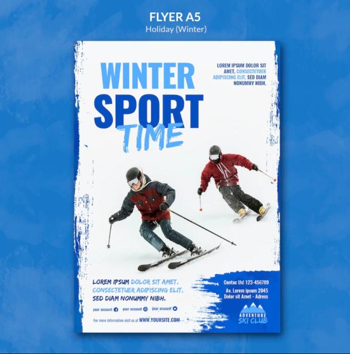 Free Winter Sports Flyer