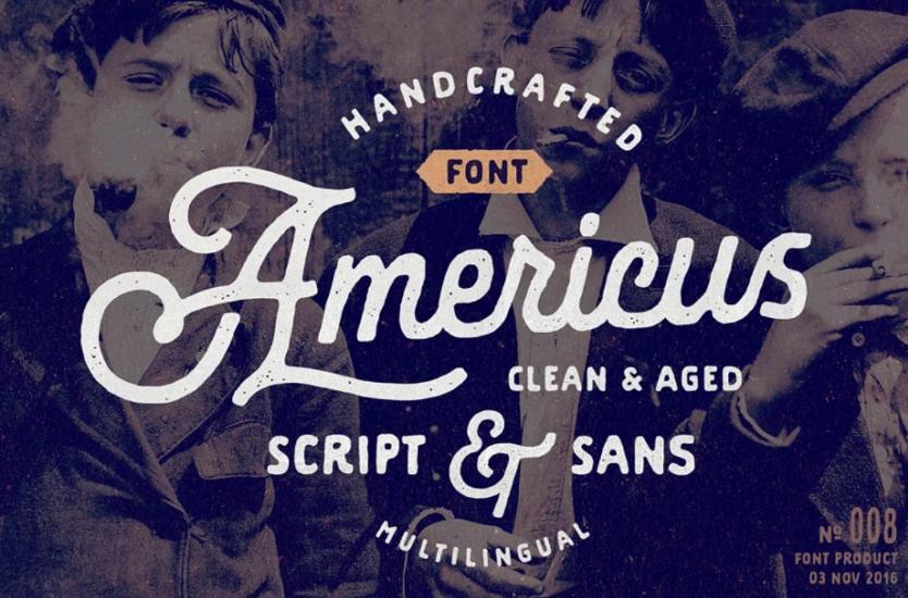 Old Ameican Display Font