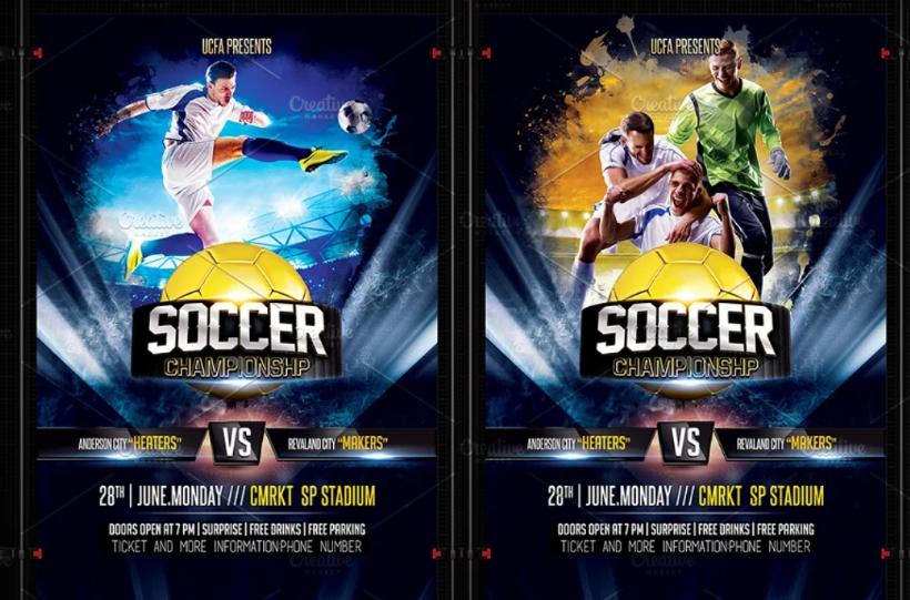 Print Ready Soccer Event Poster