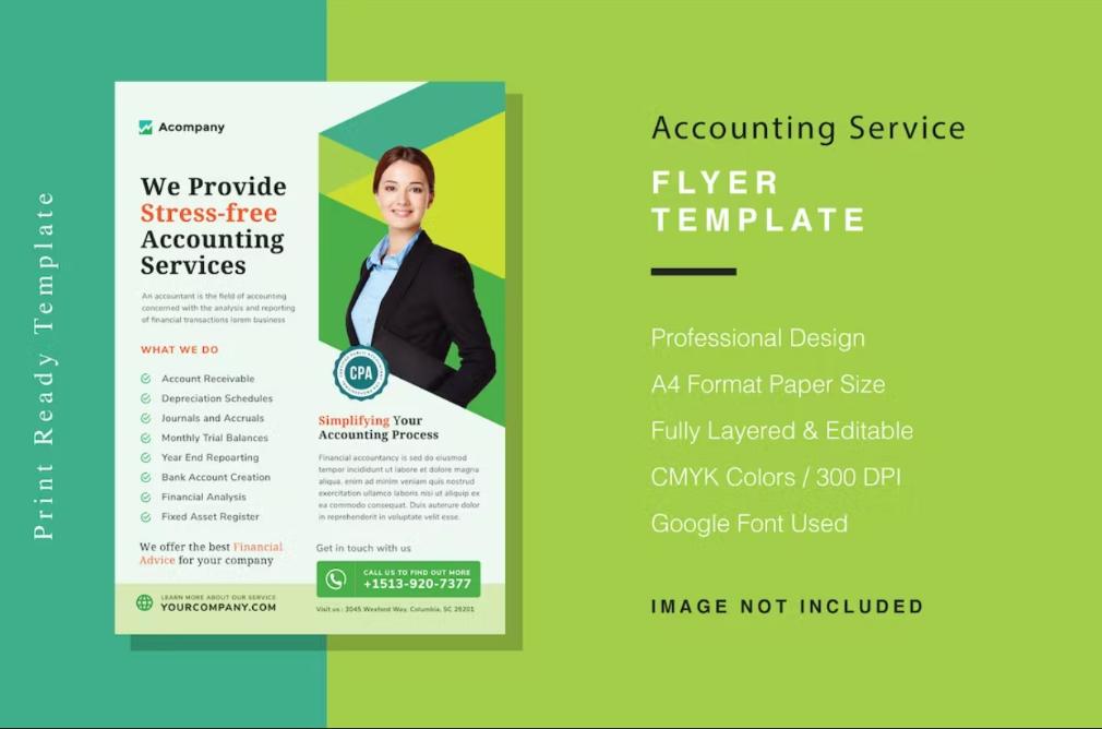 Professional Accounting Company Flyer