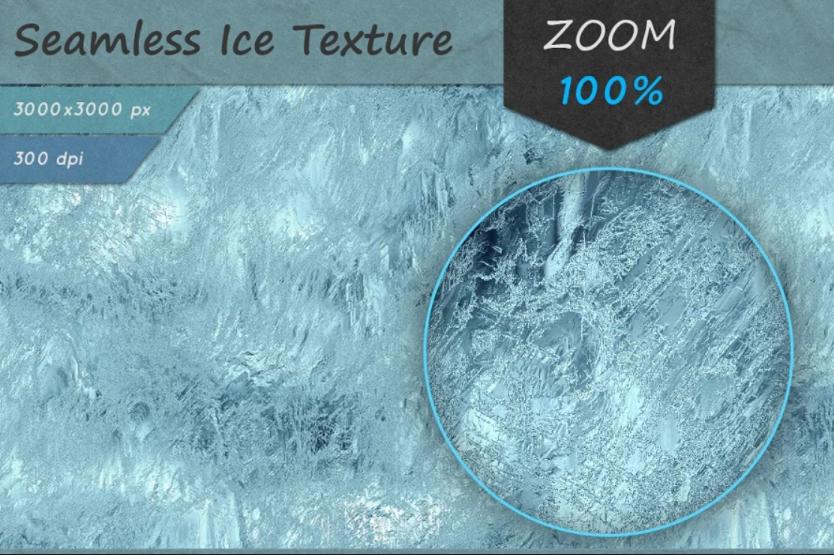 Seamless HD Ice Texture