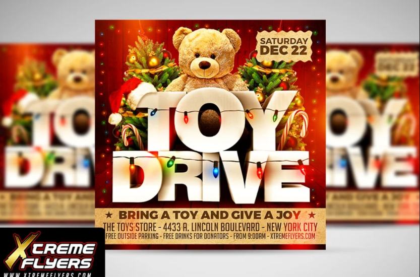 Toy Charity Flyer Template